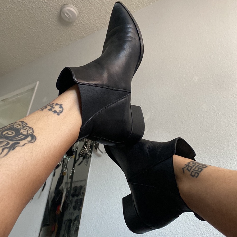 Acne studios black Jensen boots - Picture 6 of 7